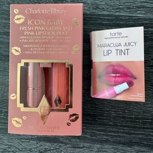 Charlotte Tilbury Icon Baby Fresh Pink Gloss & Lipstick Duo